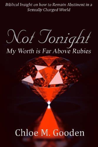 not tonight my worth is far above rubies Epub